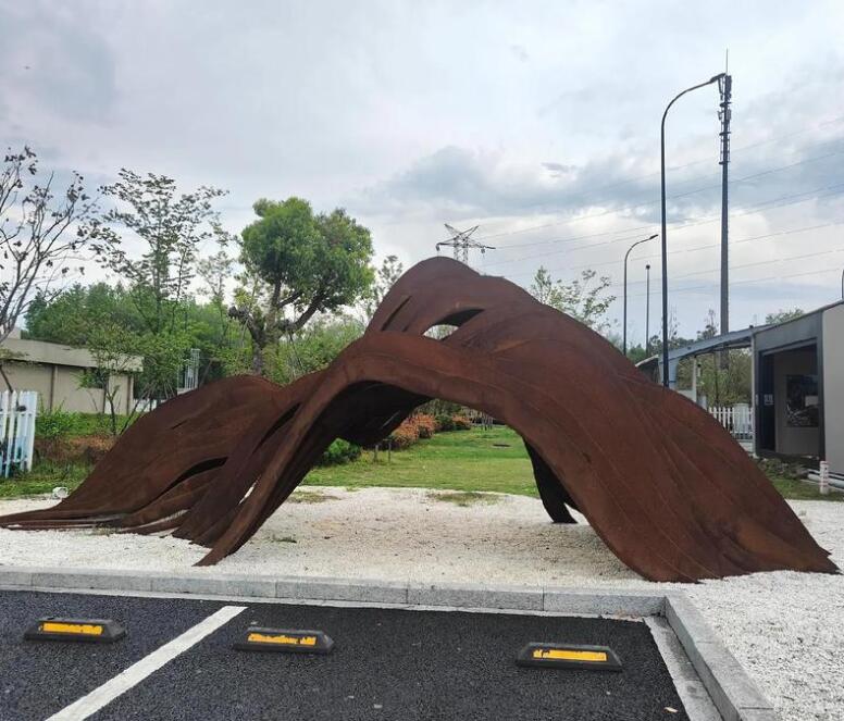 墨竹工卡耐候钢板造型